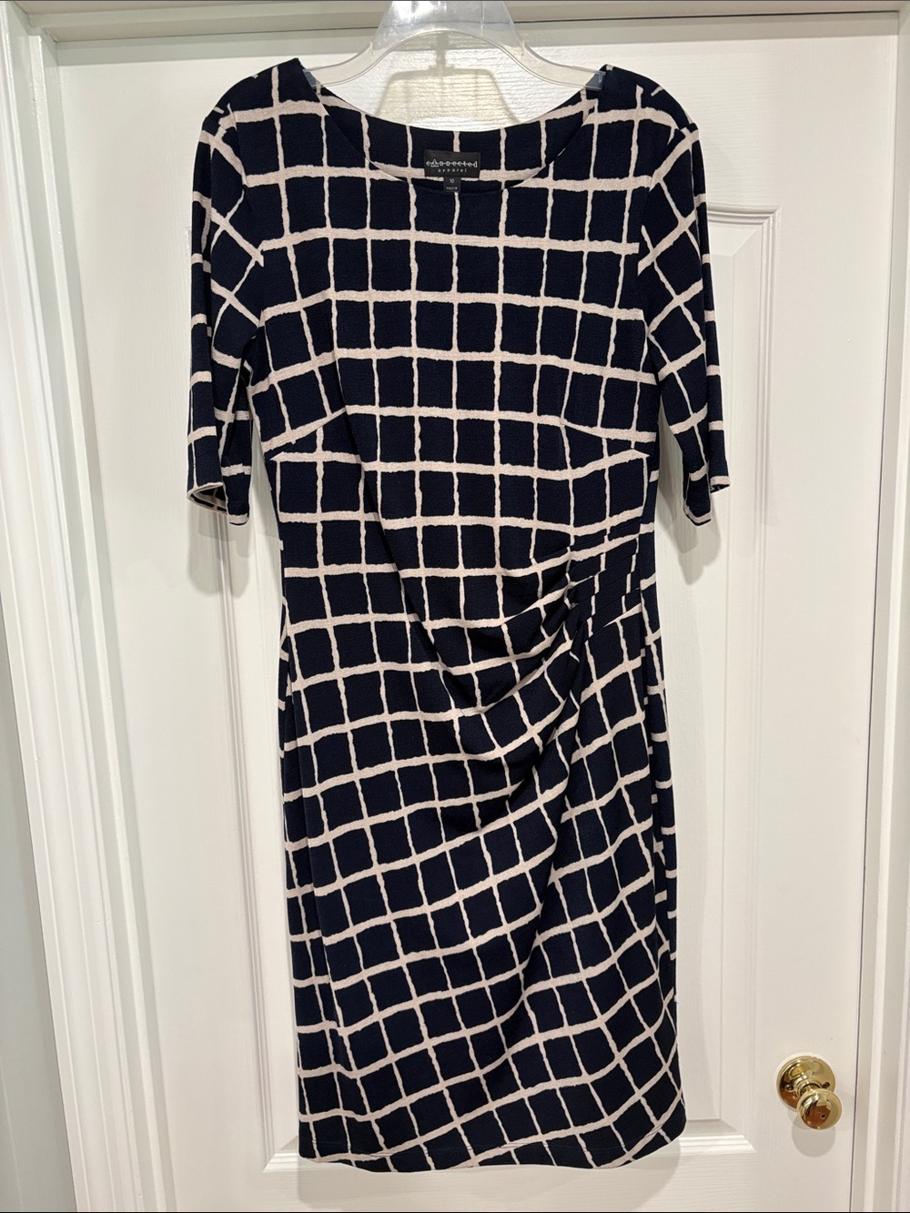 Sheath Dress with side ruching